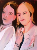Party girls (Samantha and Lindsay) by Gratrix, Georgina
