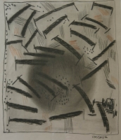 Untitled (smaller abstract) by Gassner, Charles (Carel Anton)