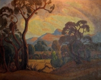 Landscape near Barberton by Pierneef, Jacob Hendrik