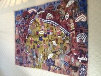 The Kraal by Rorks Drift Tapestry
