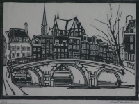 Anton hendriks - Leidsegracht Amsterdam by Twenty Artists, Limited Edition portfolio
