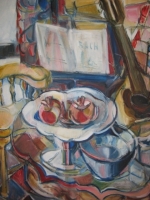 Still life with two pomegranates by Von Durckheim, Marlene
