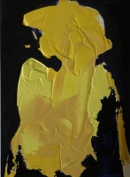 Yellow figure by Moutlou, Pat
