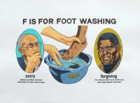F is for Footwashing by Kannemeyer, Anton