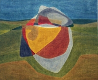 Untitled (abstract landscape I) by Schimmel, Fred