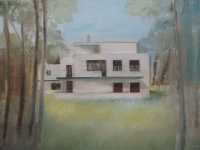 House in the country by Cullberg, Tom