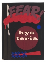 Fear! Hysteria! (Modernist posters from Hypocrites Lament) by Clark, Julia Rosa