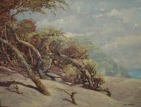 Trees and dunes by Andersen, Nils