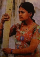 Indian woman by Swarup, Aparna
