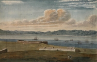 Series of watercolours covering the Cape of Good Hope - one by Pink, Edmund