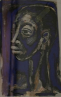 Portrait in blue by Sekoto, Gerard