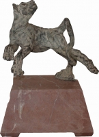Lioness Sculpture by Strydom, Willem