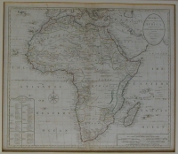 Map by Bowles New Onesheet Map of Africa