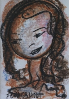 Untitled - girl by Claerhout, Frans Martin