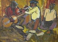 The band by Ngatane, Ephraim Majalifa
