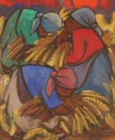 Corn gatherers  1992 by Niemann, Hennie