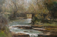 River scene by Boyley, Errol Stephen