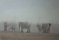 Etosha Elephants by Donaldson, Kim