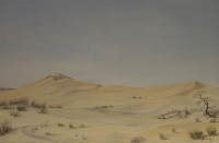 Desert scene by Van Der Walt, Nic