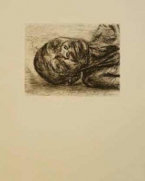Lying Head II by Louw, Johann