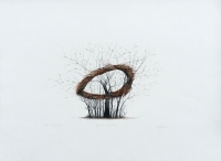 Grass circle by Van der Merwe, Strijdom