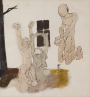 Three Figures by Feni, Dumile