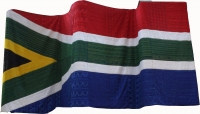 South African Flag by African Art Centre