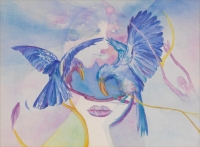 Blue Birds by Gottlieb, Vivian