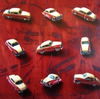 Still life with cars by Serfontein, Henk