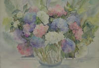 Hydrangeas by Hoppen, Jean