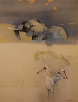 African Spoonbills by Joubert, Keith